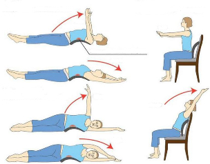 упражнение за остеохондроза