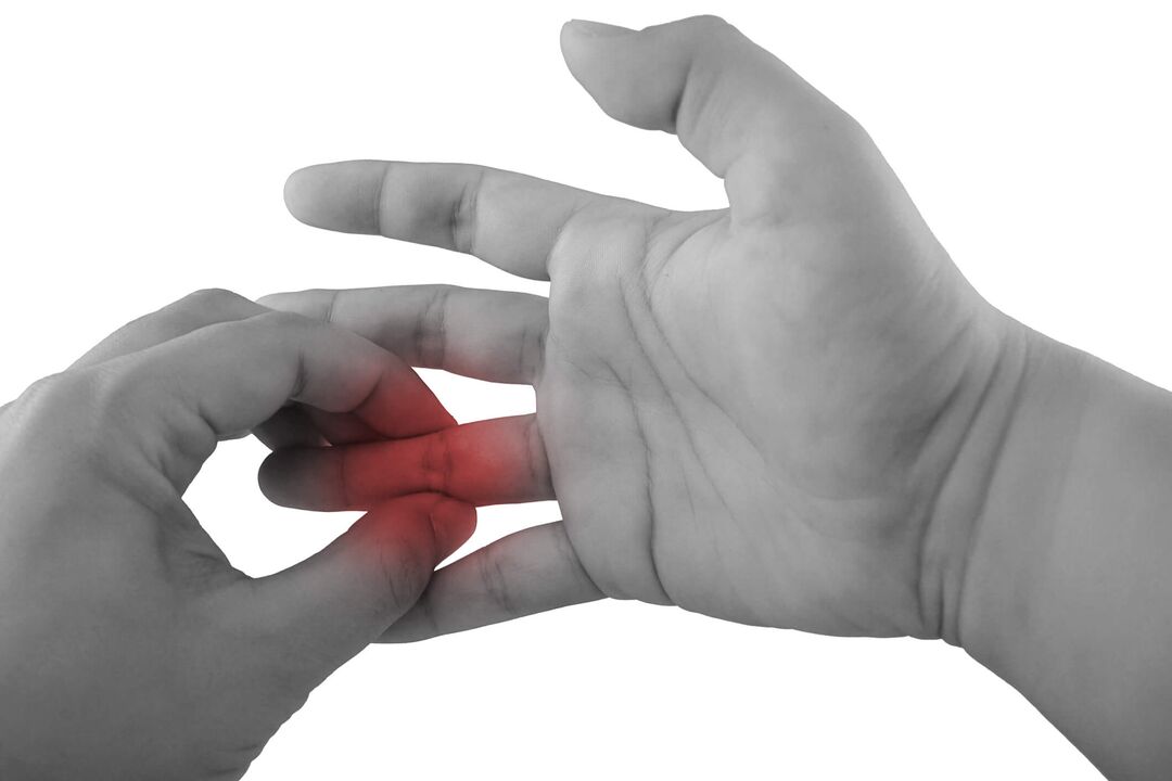 възпаление в ставите на пръстите като причина за болка